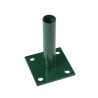 Oszloptartó talp, dübeltalp zöld ∅38 3D és 2D kerítéspanelhez