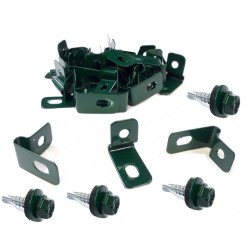 Panelrögzítő fül zöld