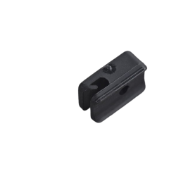 Dróttartó csavarral, feszítődrót fekete