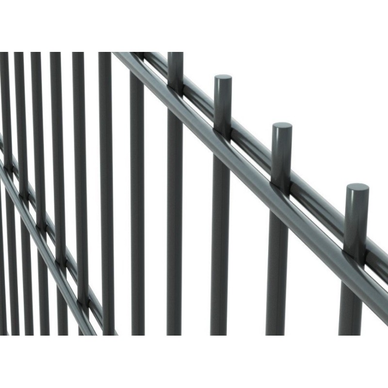 2D táblás kerítés antracit 6/5/6 több méretben