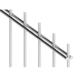 2D táblás kerítés horganyzott 8/6/8 több méretben