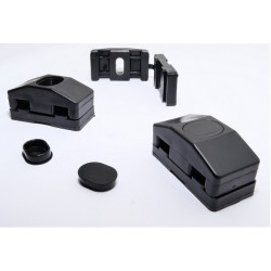 Lemezes panelrögzítő antracit