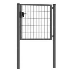 Egyszárnyú bejárati kapu ECO antracit 1m