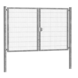 Kétszárnyú bejárati kapu ECO horganyzott 3m széles