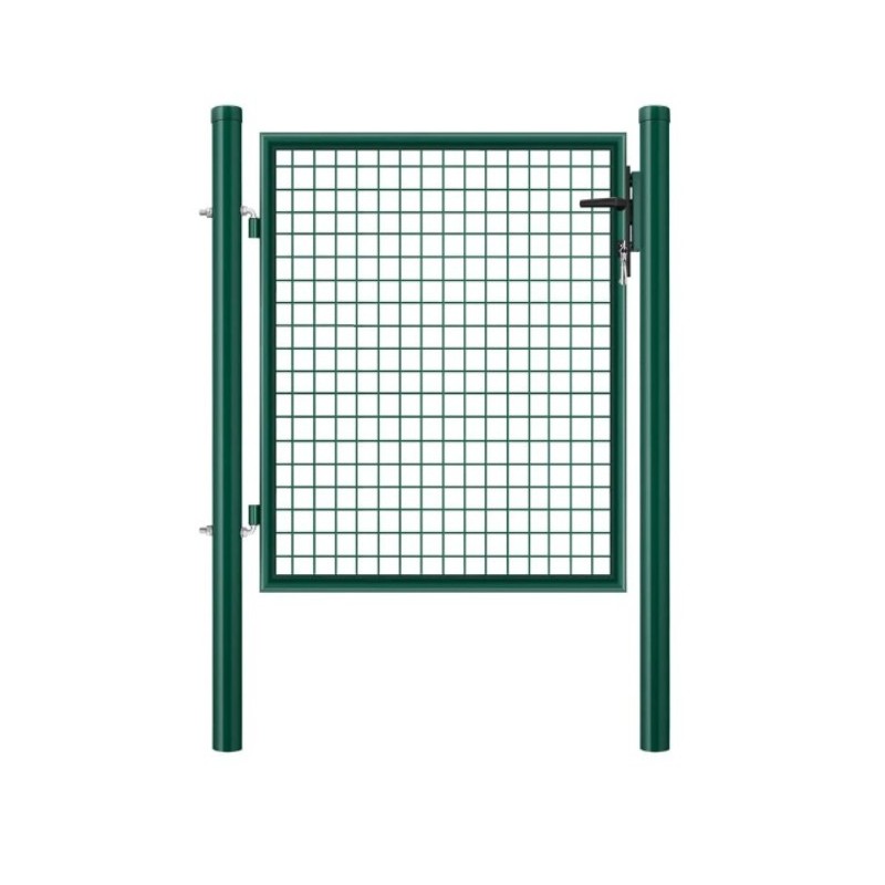 Egyszárnyú kerti kapu, kínai kapu zöld 1m széles