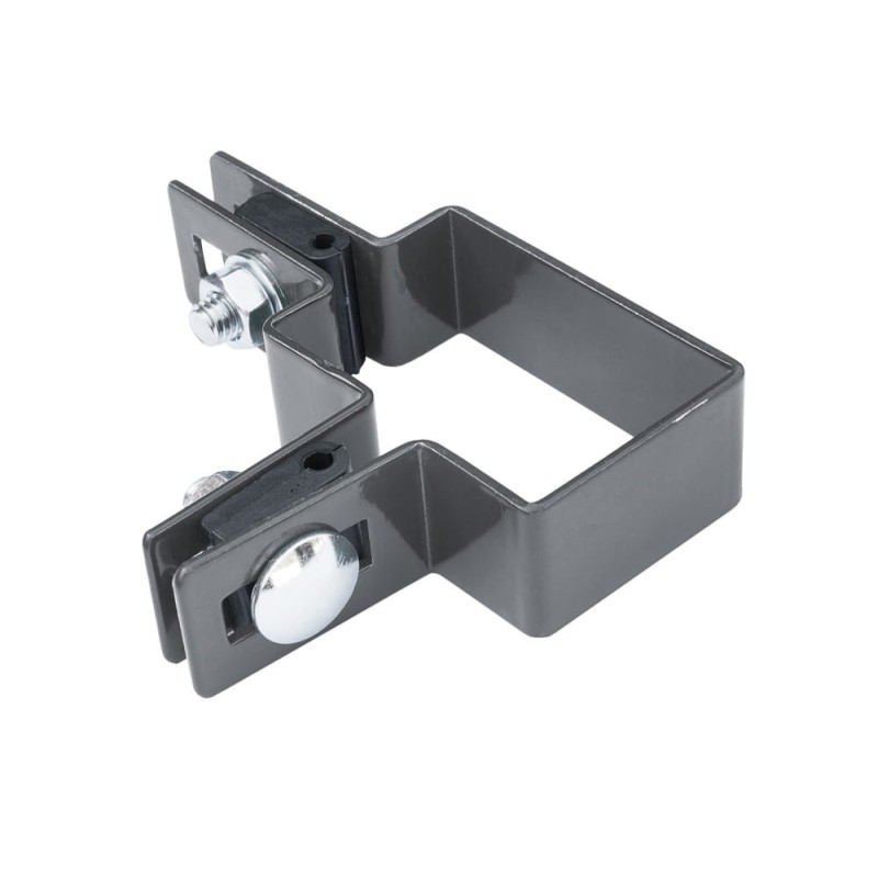 Rögzítő sarokbilincs antracit 60x40 3D és 2D kerítéspanelhez másolata