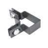 Rögzítő sarokbilincs antracit 60x40 3D és 2D kerítéspanelhez másolata