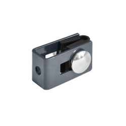 Falrögzítő, falindító antracit 60x40 3D és 2D kerítéspanelhez