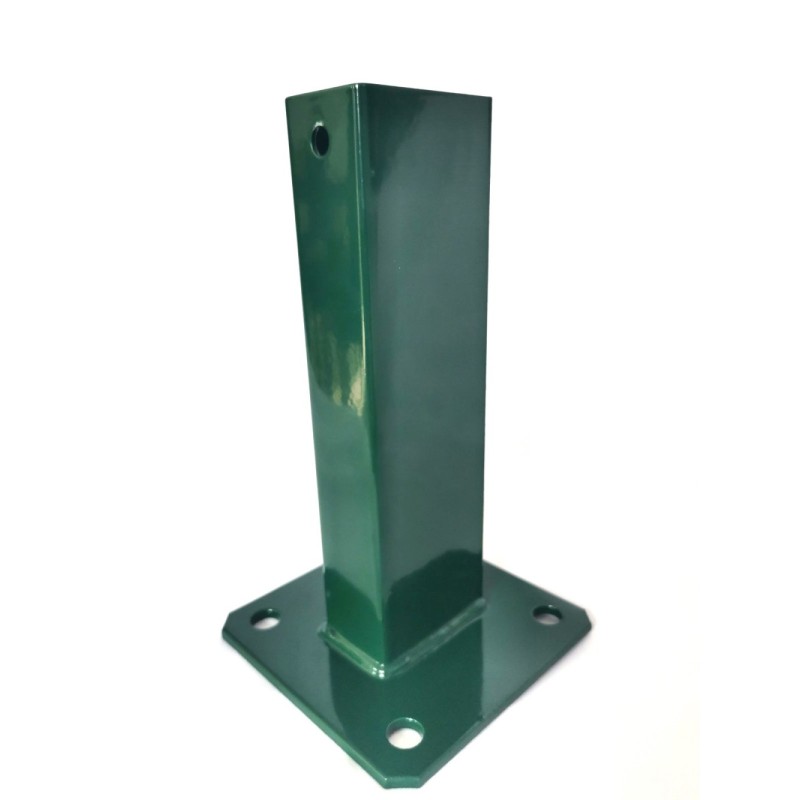 Falrögzítő, falindító horganyzott 60x40 3D és 2D kerítéspanelhez