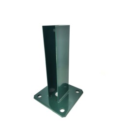 Falrögzítő, falindító horganyzott 60x40 3D és 2D kerítéspanelhez